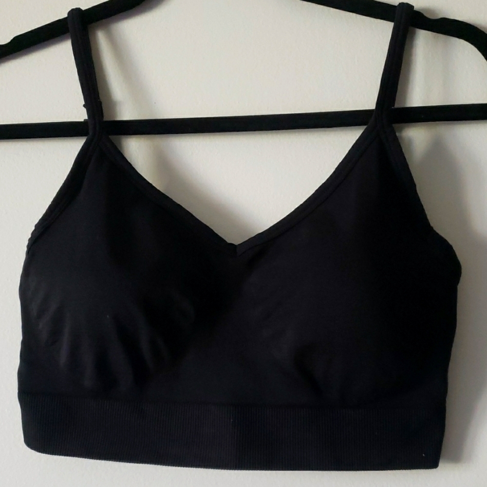 Black Women's Active Bralette